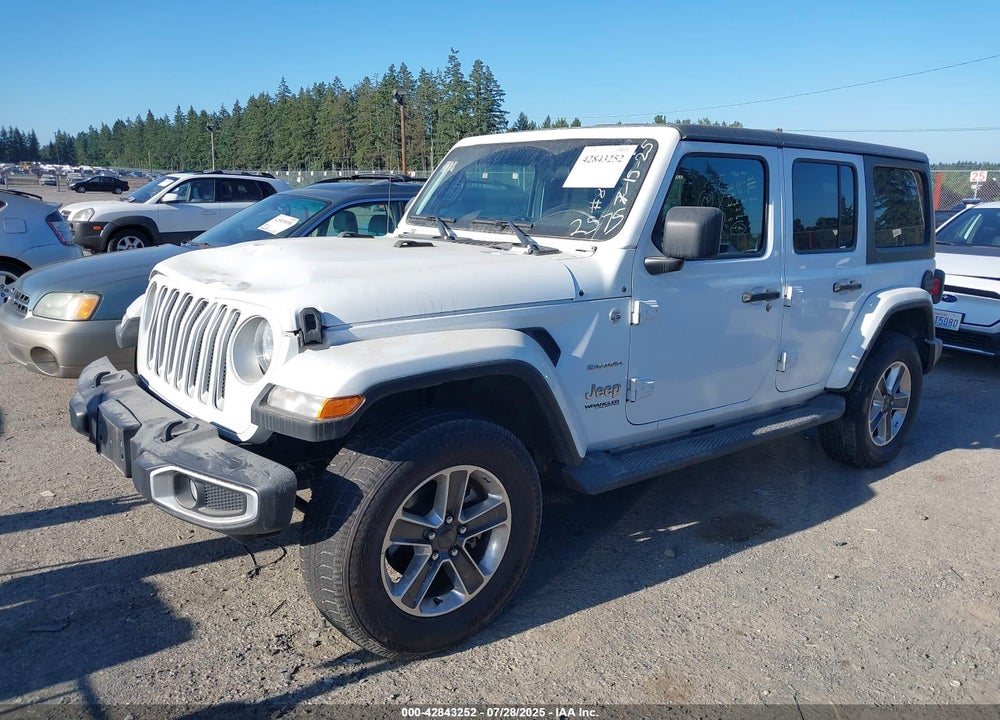 2021 JEEP WRANGLER UNLIMITED SAHARA 4X4 VIN: 1C4HJXEN5MW592575