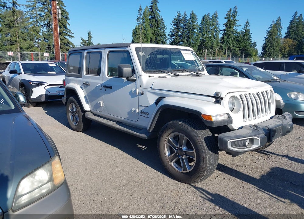 2021 JEEP WRANGLER UNLIMITED SAHARA 4X4 VIN: 1C4HJXEN5MW592575