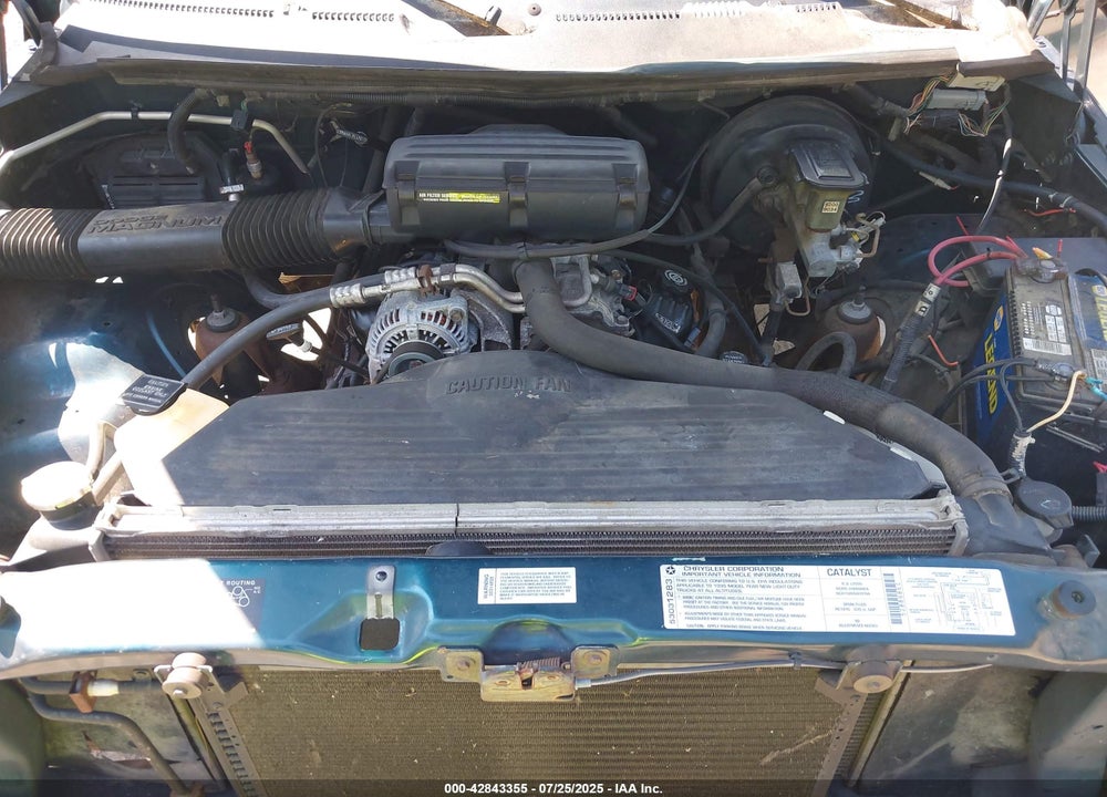 1995 DODGE RAM 1500 VIN: 1B7HF16Y2SS371527