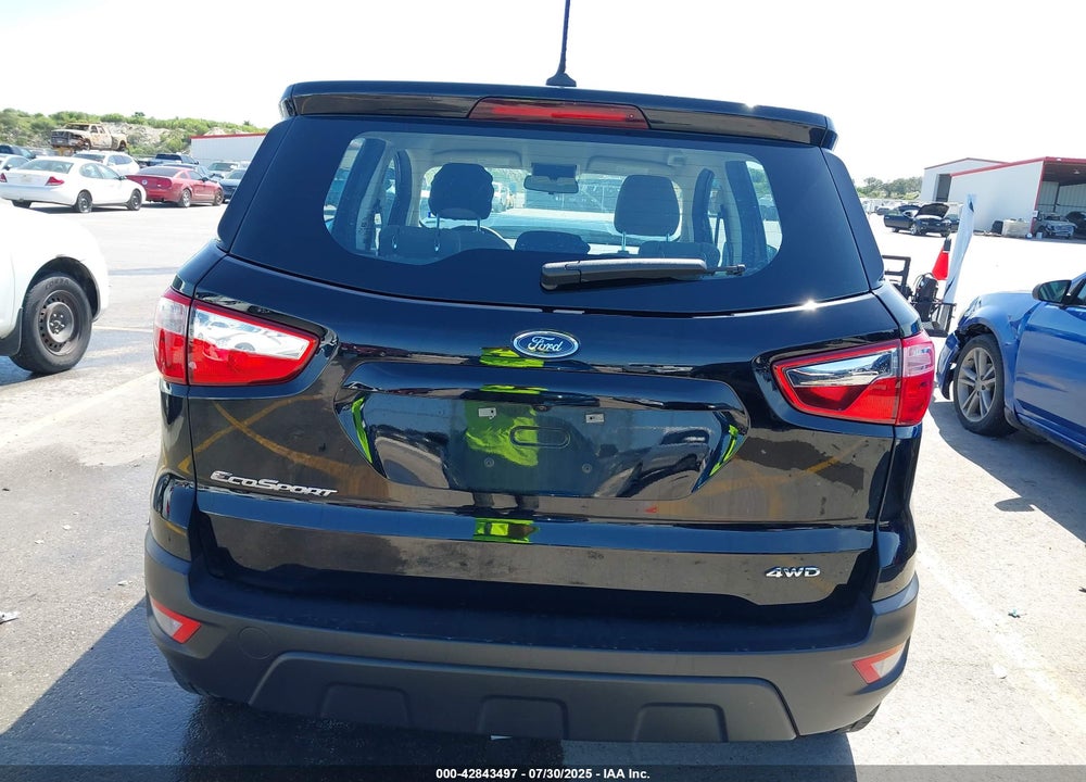 2021 FORD ECOSPORT VIN: MAJ6S3FL1MC395940