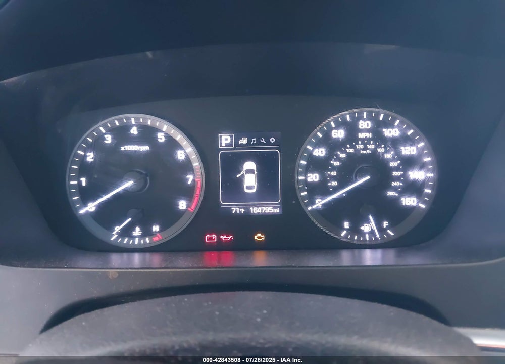 2016 HYUNDAI SONATA VIN: 5NPE24AF9GH347799
