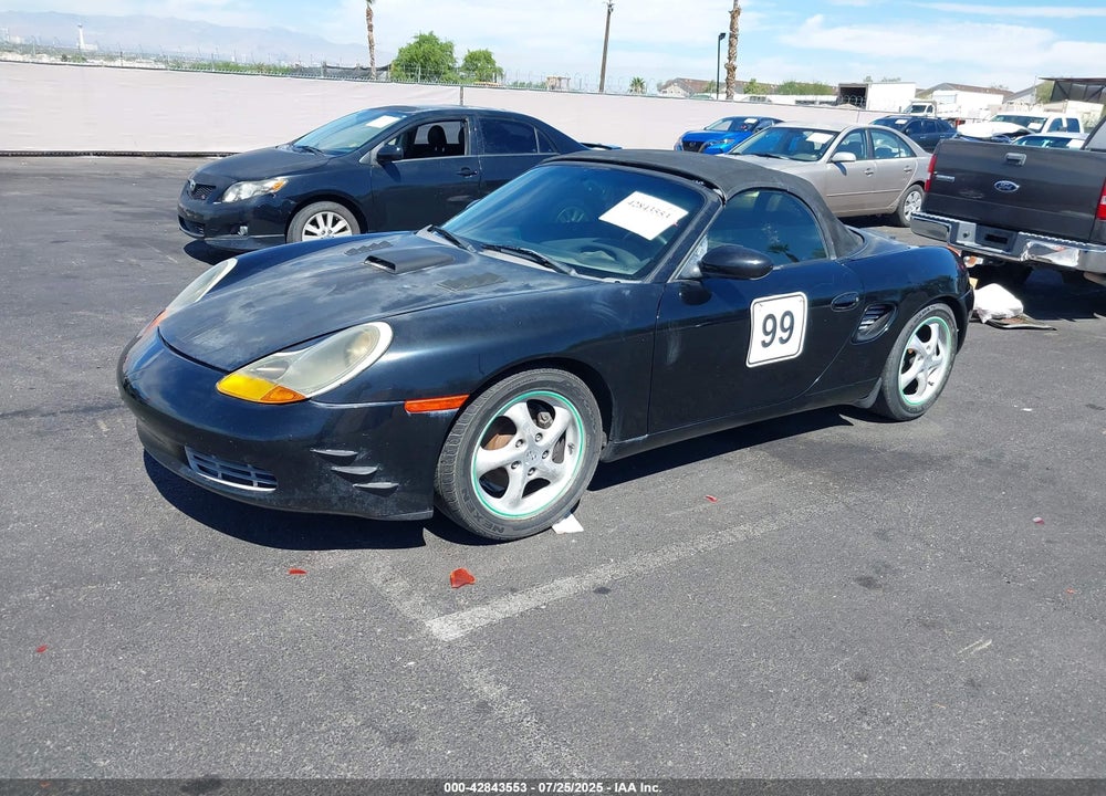 1998 PORSCHE BOXSTER VIN: WP0CA2980WU622968