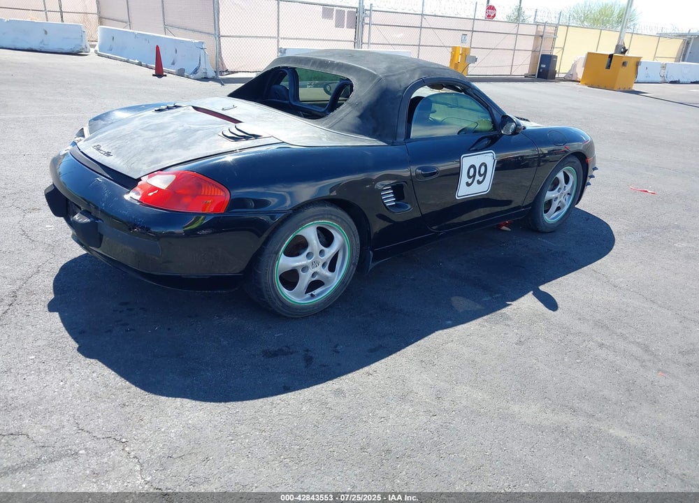 1998 PORSCHE BOXSTER VIN: WP0CA2980WU622968