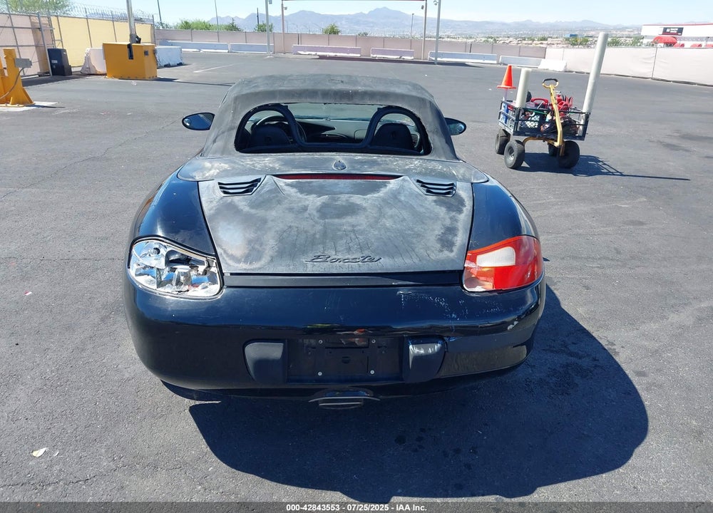 1998 PORSCHE BOXSTER VIN: WP0CA2980WU622968