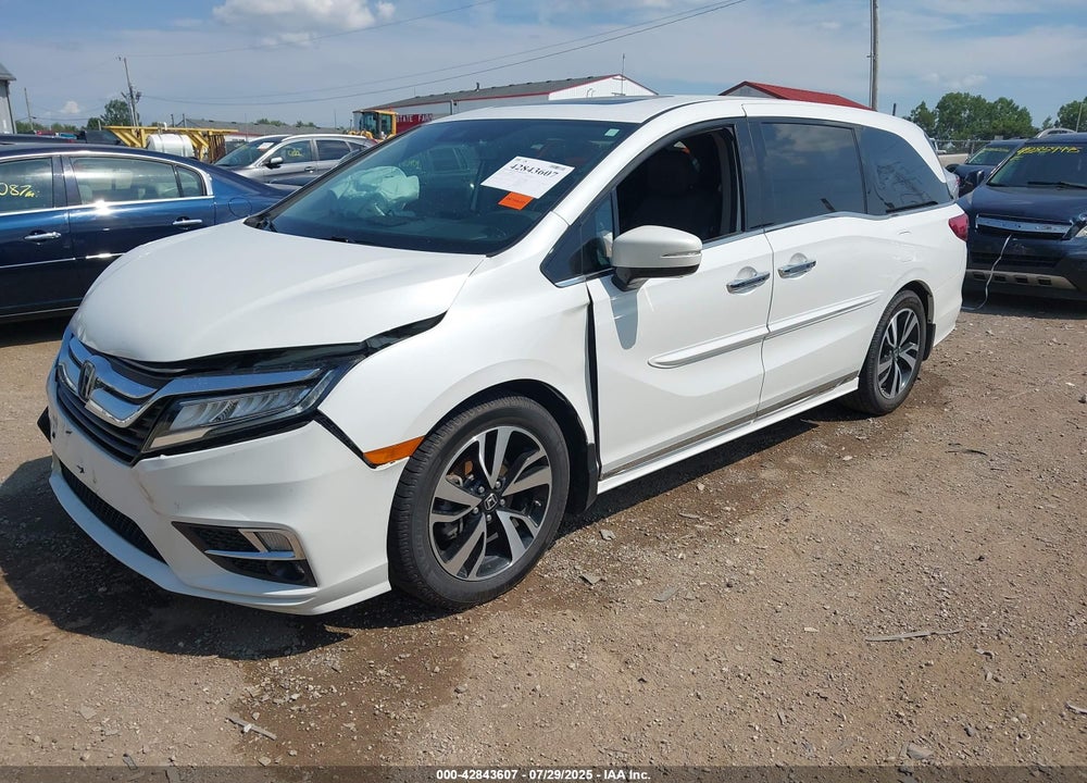2020 HONDA ODYSSEY ELITE VIN: 5FNRL6H99LB058215