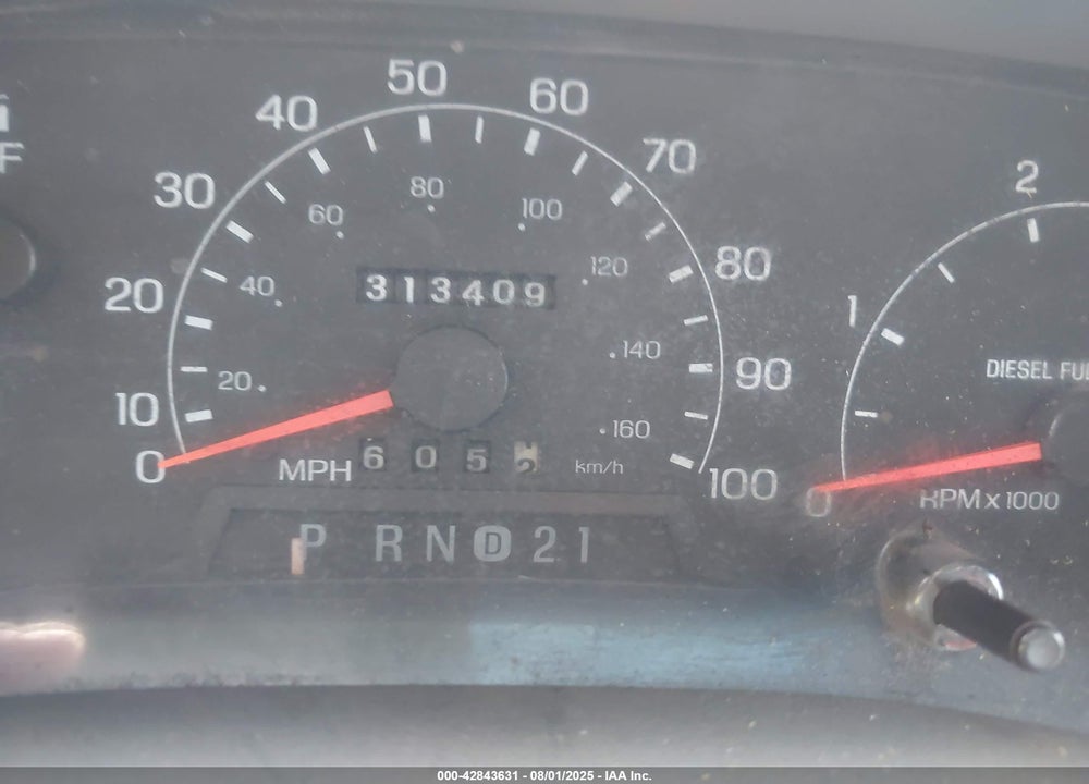 2001 FORD F-250 VIN: 1FTNX20F91ED34775