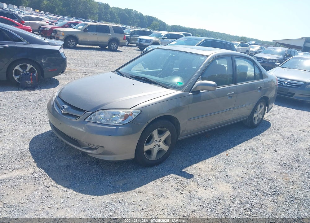 2004 HONDA CIVIC VIN: 2HGES26724H575395