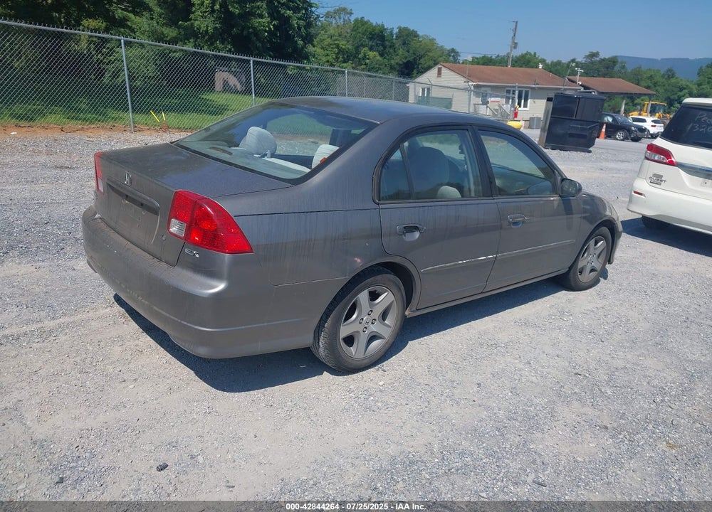 2004 HONDA CIVIC VIN: 2HGES26724H575395