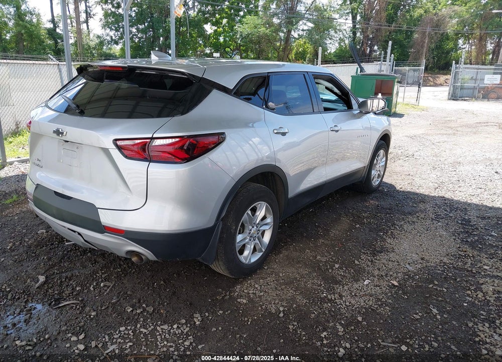 2020 CHEVROLET BLAZER VIN: 3GNKBBRA6LS602657