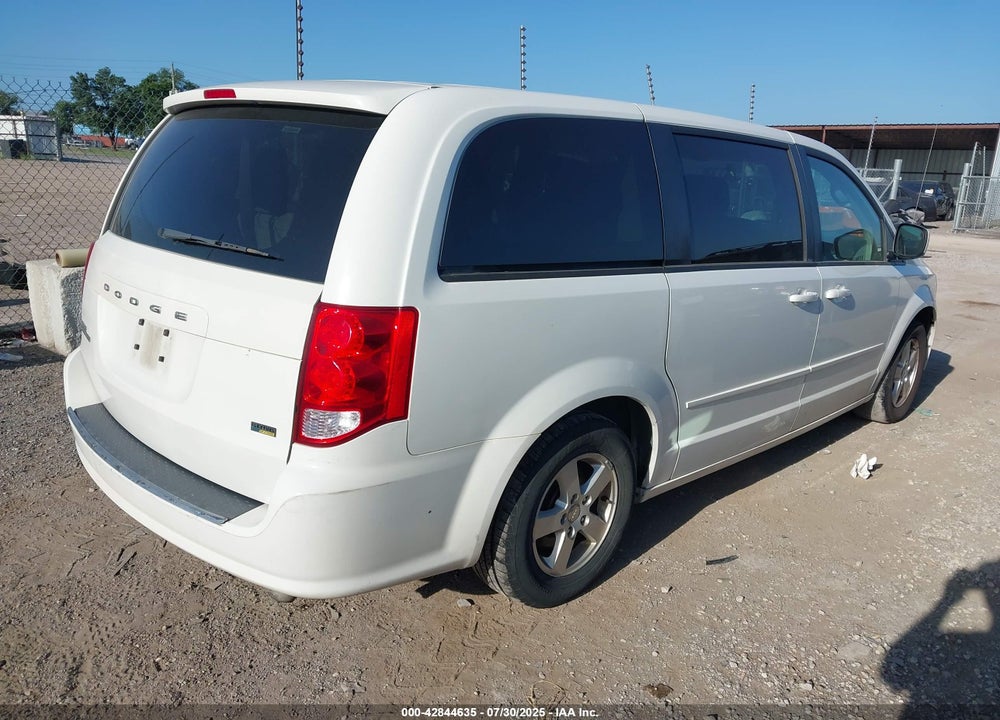 2012 DODGE GRAND CARAVAN SXT VIN: 2C4RDGCGXCR309868