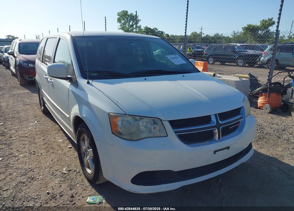 2012 DODGE GRAND CARAVAN SXT VIN: 2C4RDGCGXCR309868