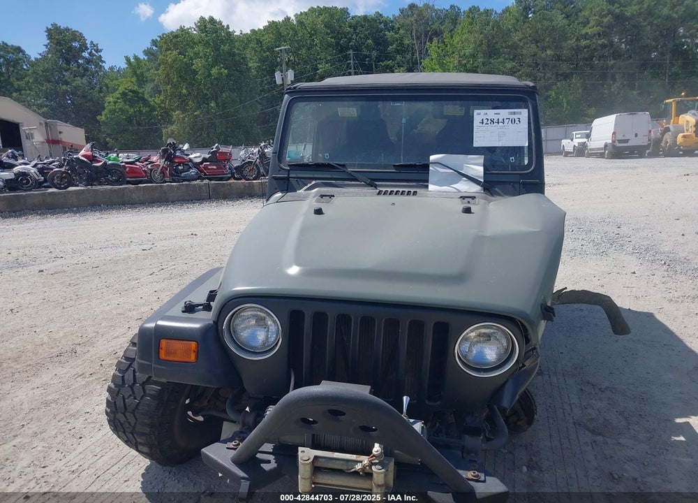 2003 JEEP WRANGLER SE VIN: 1J4FA29133P303827