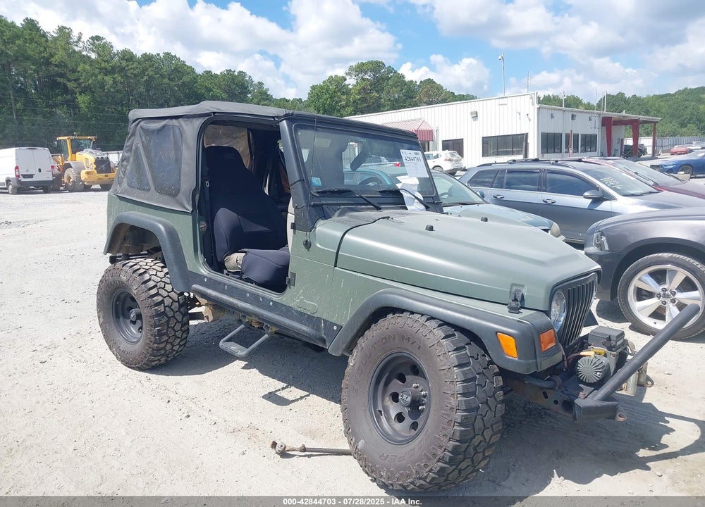 2003 JEEP WRANGLER SE VIN: 1J4FA29133P303827