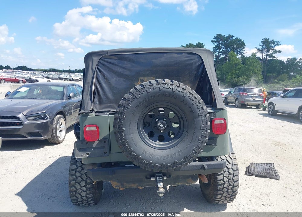 2003 JEEP WRANGLER SE VIN: 1J4FA29133P303827
