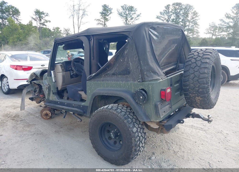 2003 JEEP WRANGLER SE VIN: 1J4FA29133P303827