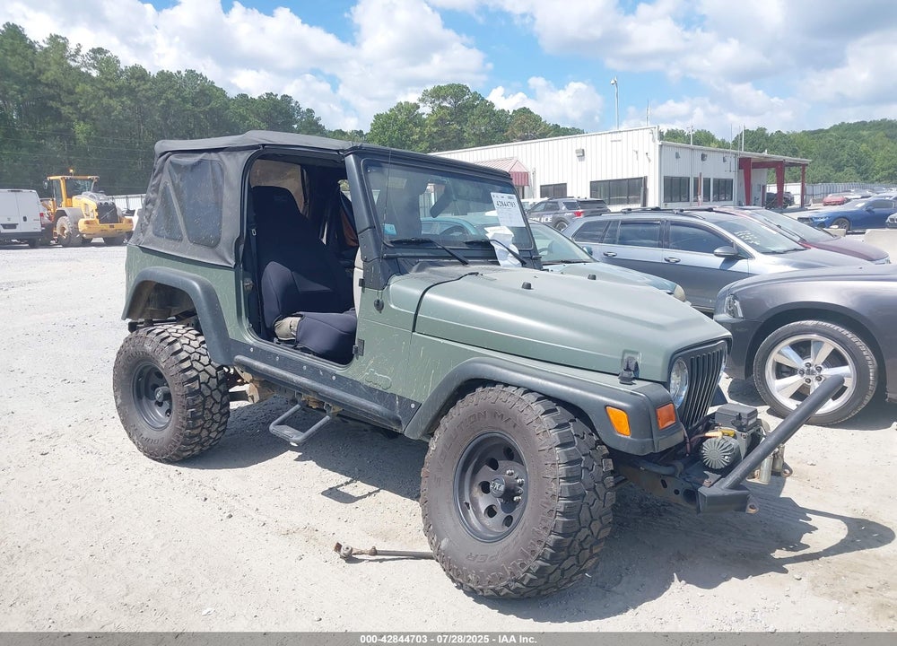 2003 JEEP WRANGLER SE VIN: 1J4FA29133P303827