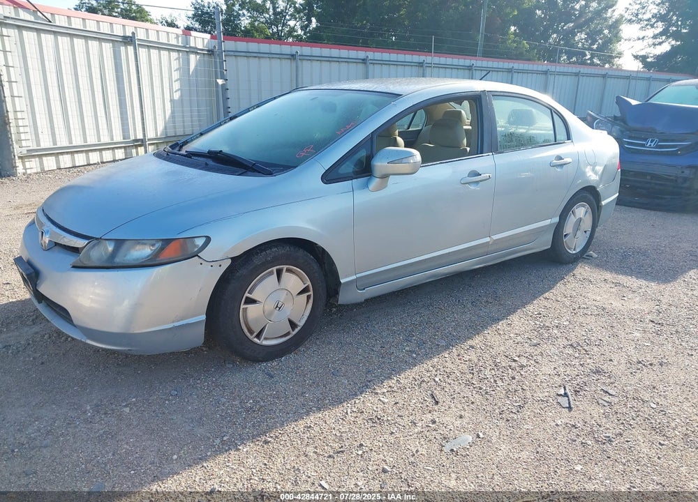 2006 HONDA CIVIC HYBRID VIN: JHMFA36266S028544