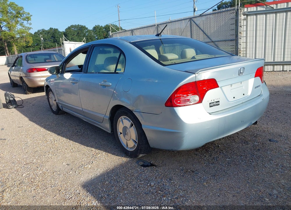 2006 HONDA CIVIC HYBRID VIN: JHMFA36266S028544