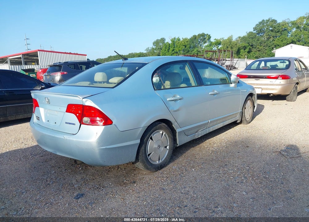 2006 HONDA CIVIC HYBRID VIN: JHMFA36266S028544