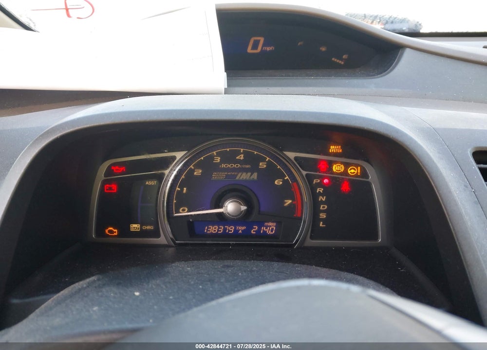2006 HONDA CIVIC HYBRID VIN: JHMFA36266S028544