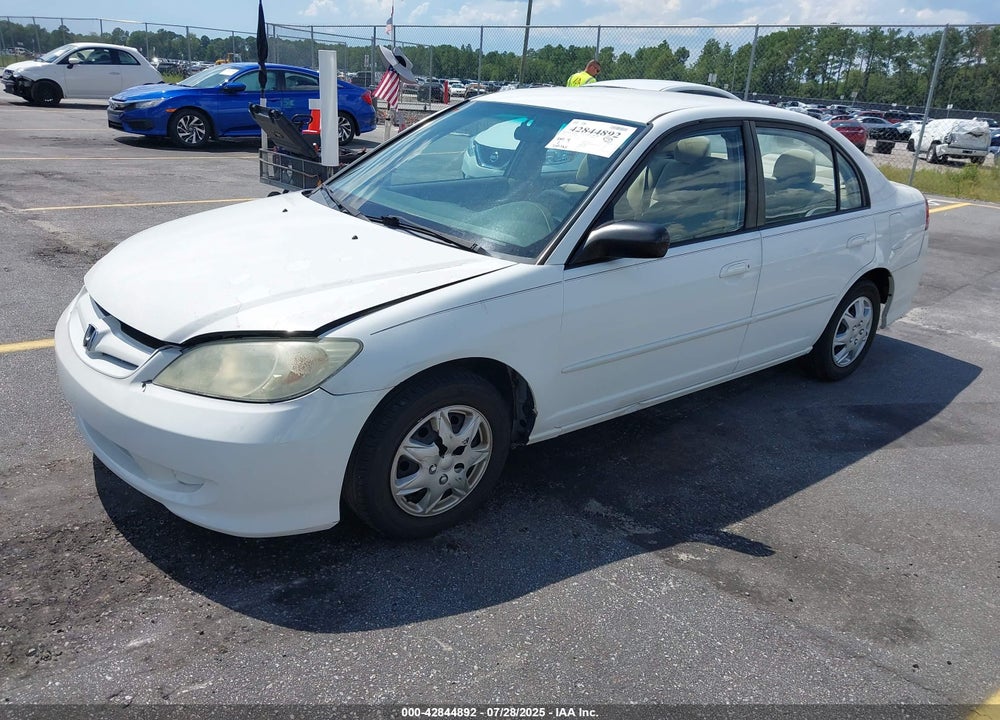 2004 HONDA CIVIC VIN: 2HGES16594H545187