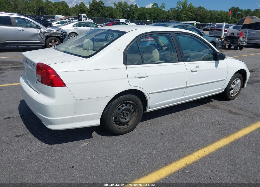2004 HONDA CIVIC VIN: 2HGES16594H545187