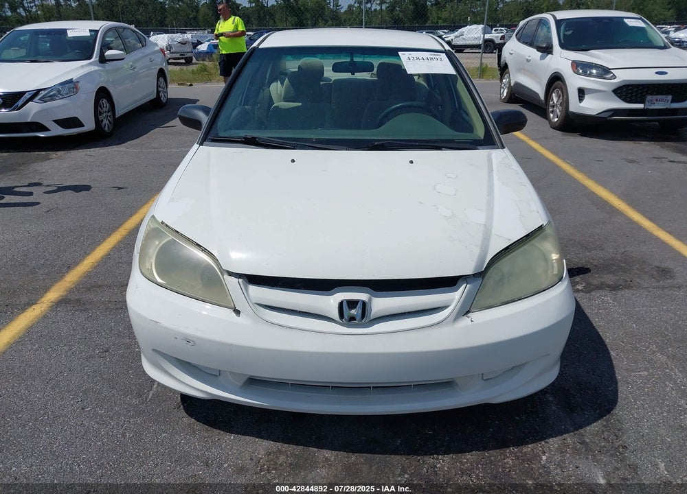 2004 HONDA CIVIC VIN: 2HGES16594H545187