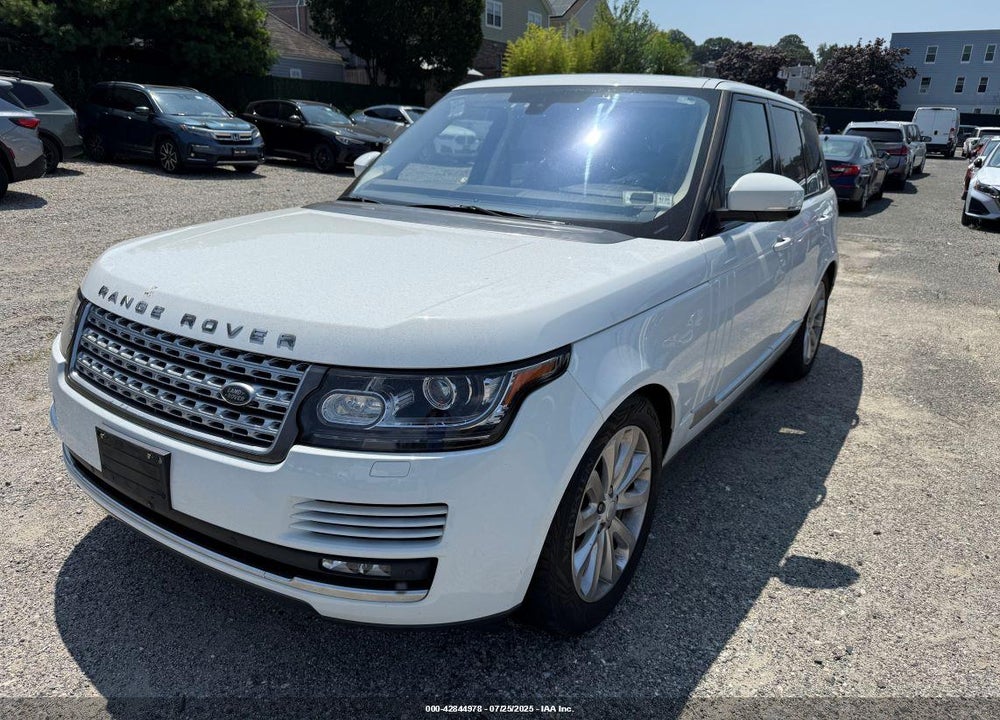 2016 LAND ROVER RANGE ROVER VIN: SALGS2VF9GA278734
