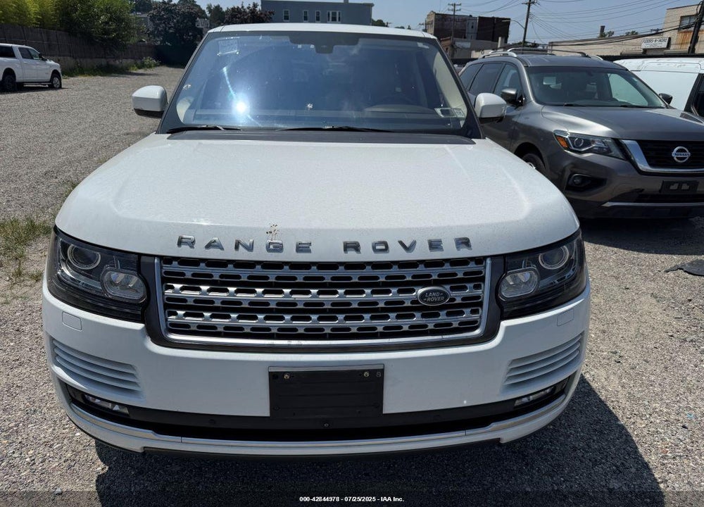 2016 LAND ROVER RANGE ROVER VIN: SALGS2VF9GA278734
