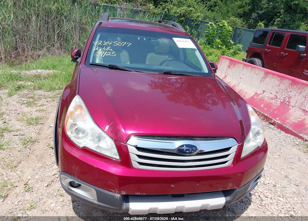 2011 SUBARU OUTBACK VIN: 4S4BRBLC8B3406119