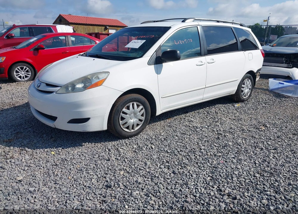 2008 TOYOTA SIENNA LE VIN: 5TDZK23C58S137592