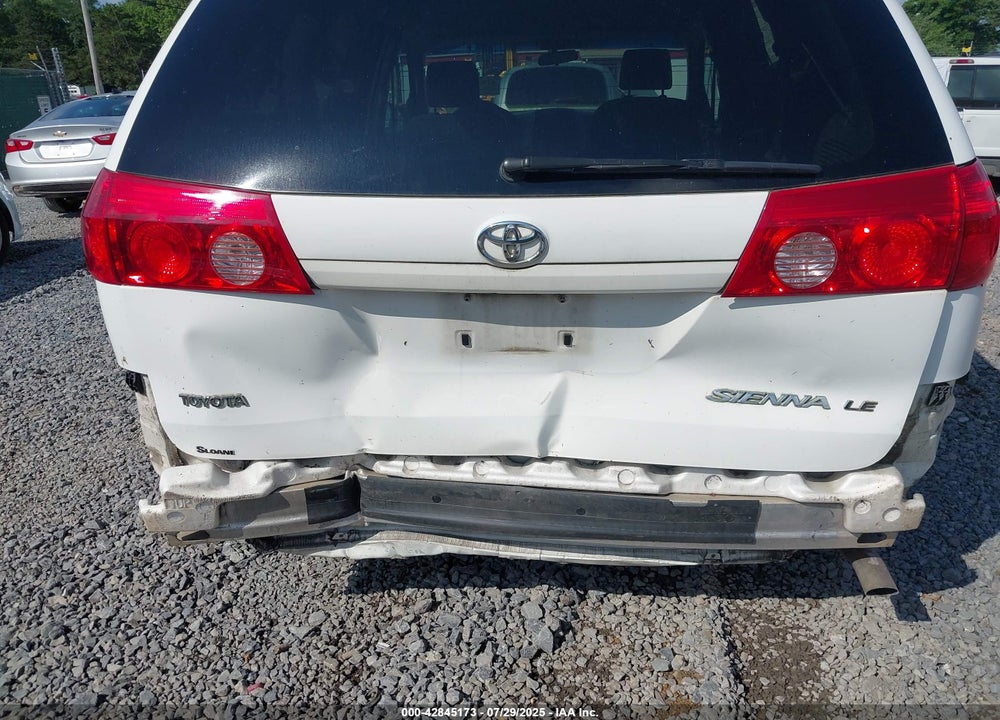2008 TOYOTA SIENNA LE VIN: 5TDZK23C58S137592
