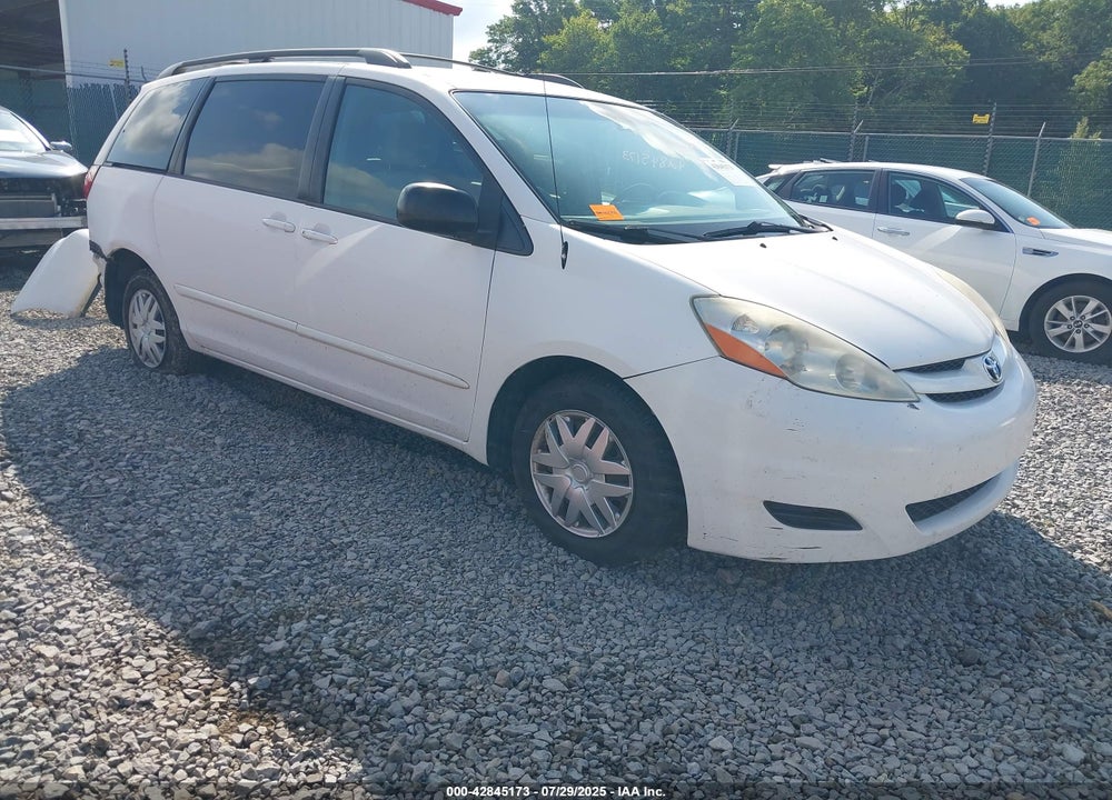 2008 TOYOTA SIENNA LE VIN: 5TDZK23C58S137592