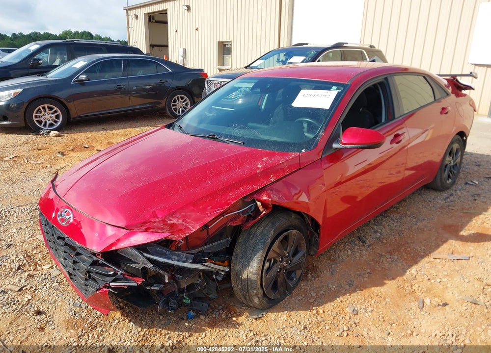 2021 HYUNDAI ELANTRA SEL VIN: 5NPLS4AG2MH029485