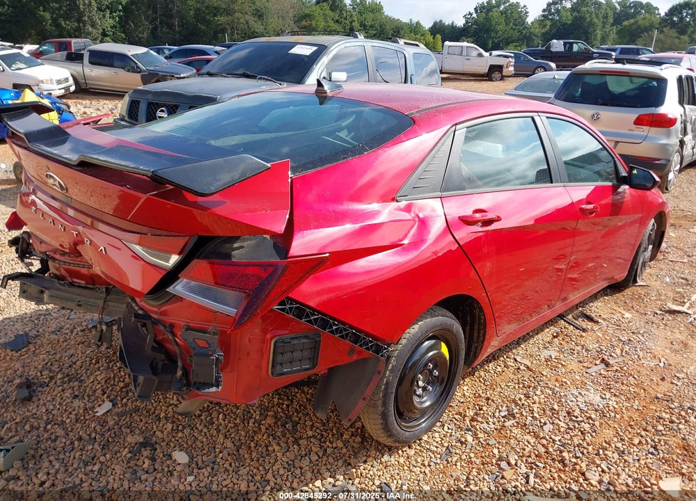2021 HYUNDAI ELANTRA SEL VIN: 5NPLS4AG2MH029485