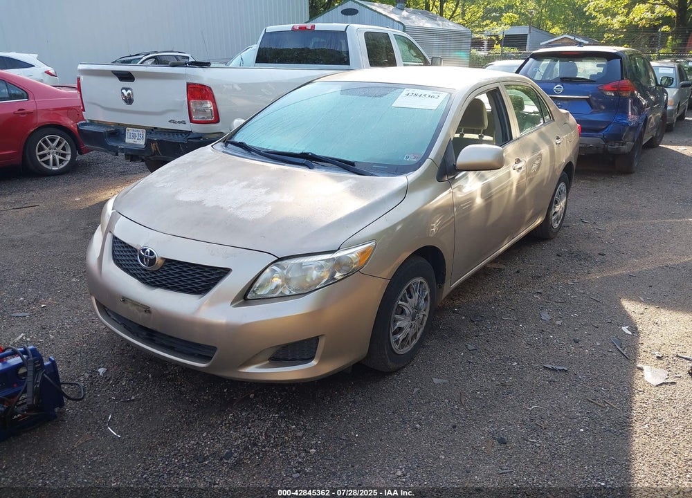 2009 TOYOTA COROLLA VIN: 2T1BU40EX9C166819