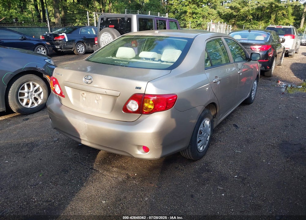 2009 TOYOTA COROLLA VIN: 2T1BU40EX9C166819