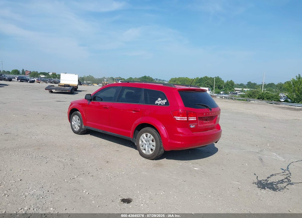 2018 DODGE JOURNEY VIN: 3C4PDCAB5JT257566