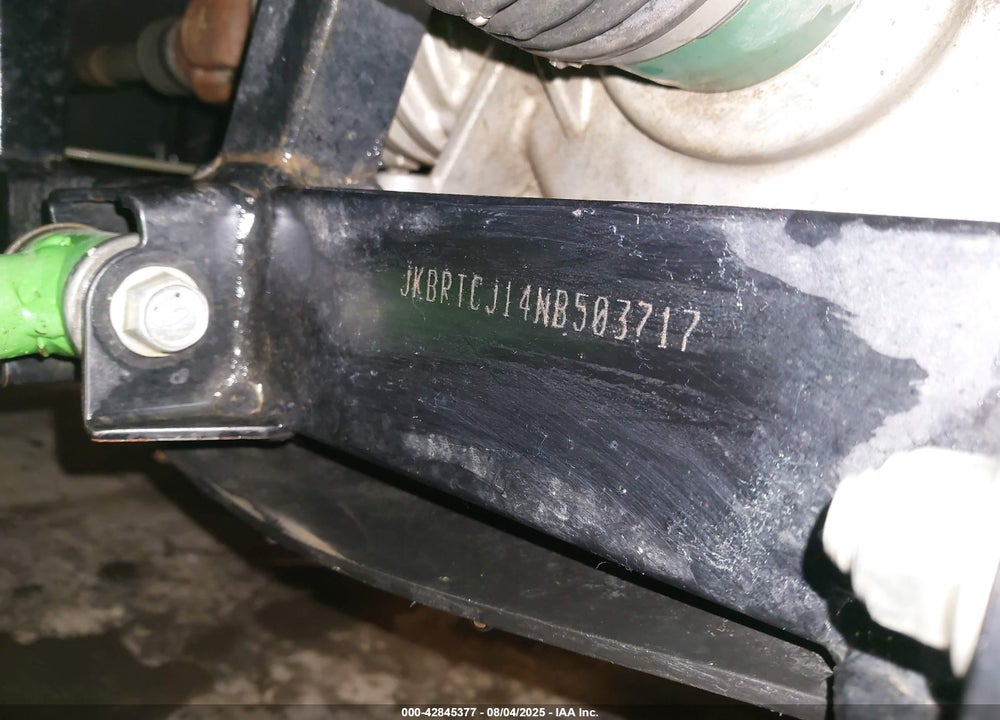 2022 KAWASAKI KRT800 J/K VIN: JKBRTCJ14NB503717