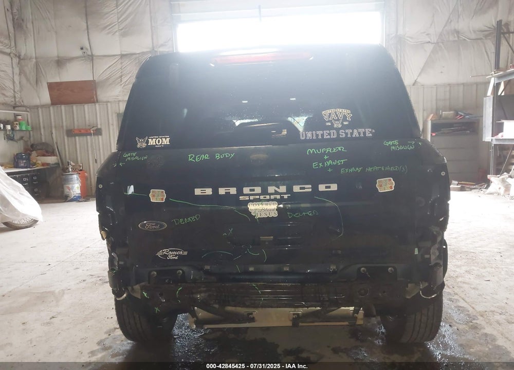 2022 FORD BRONCO SPORT VIN: 3FMCR9D97NRD46646