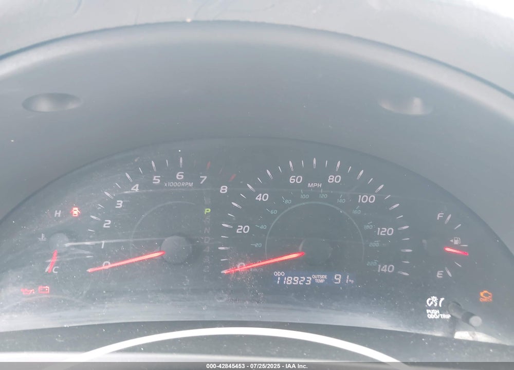 2007 TOYOTA CAMRY LE VIN: 4T1BE46K87U166548