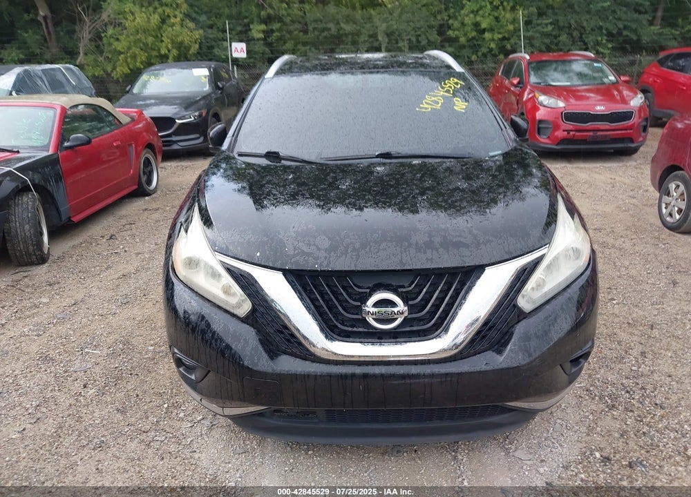 2017 NISSAN MURANO VIN: 5N1AZ2MH5HN139038