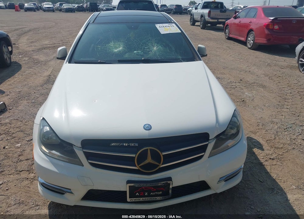 2013 MERCEDES-BENZ C CLASS VIN: WDDGJ4HBXDG151939