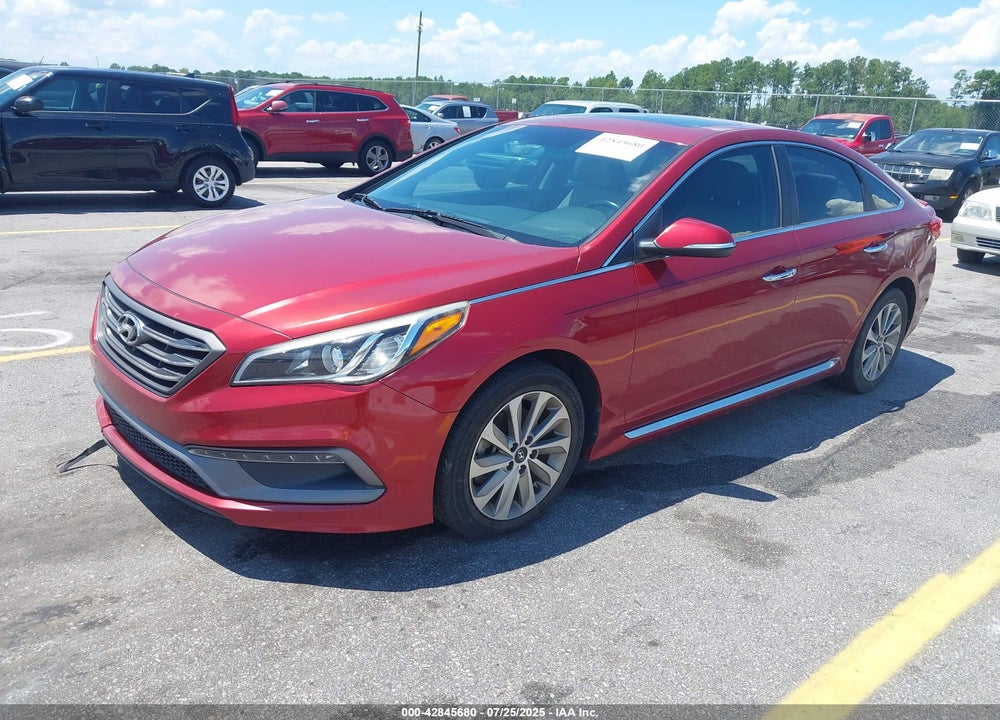 2016 HYUNDAI SONATA VIN: 5NPE34AF8GH428029
