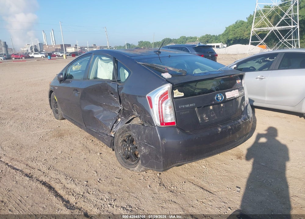 2013 TOYOTA PRIUS VIN: JTDKN3DU7D1656205