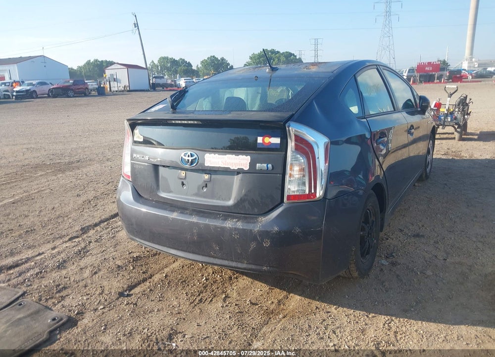 2013 TOYOTA PRIUS VIN: JTDKN3DU7D1656205