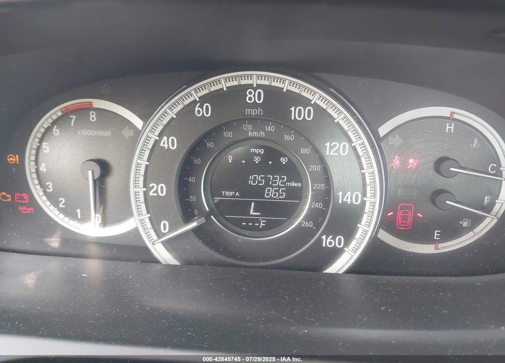 2016 HONDA ACCORD VIN: 1HGCR2F38GA147219
