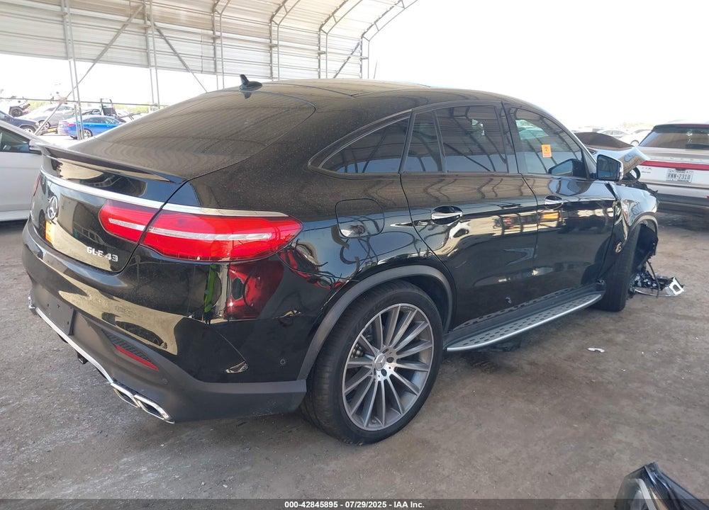 2019 MERCEDES-BENZ AMG GLE 43 COUPE 4MATIC VIN: 4JGED6EBXKA139312