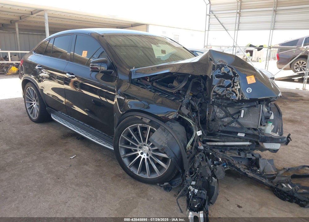 2019 MERCEDES-BENZ AMG GLE 43 COUPE 4MATIC VIN: 4JGED6EBXKA139312