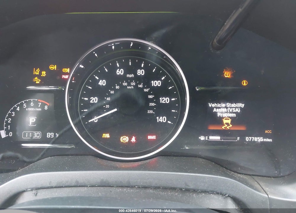 2019 HONDA HR-V VIN: 3CZRU5H59KM701946